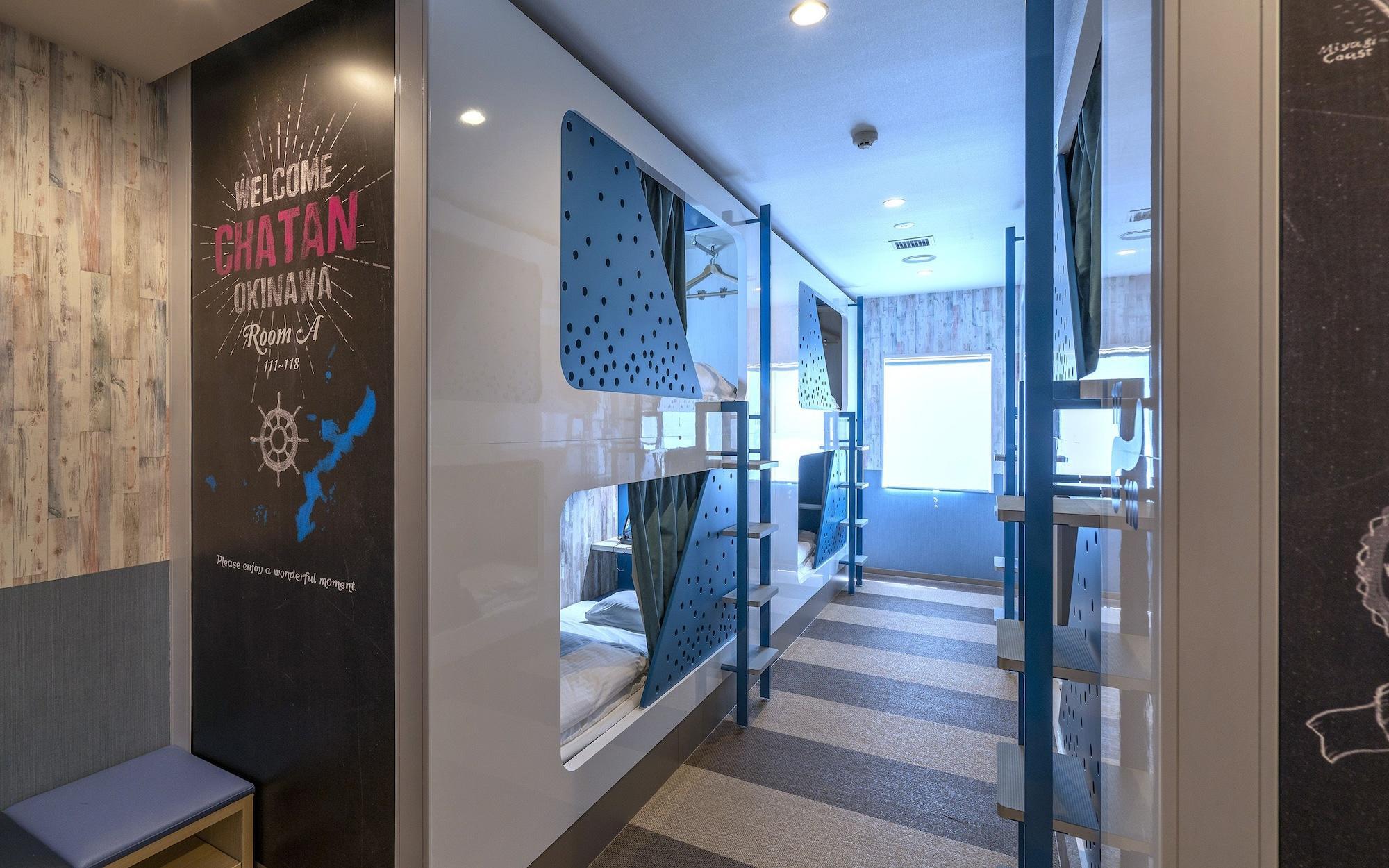 La'Gent Hotel Okinawa Chatan Hotel And Hostel Exterior foto