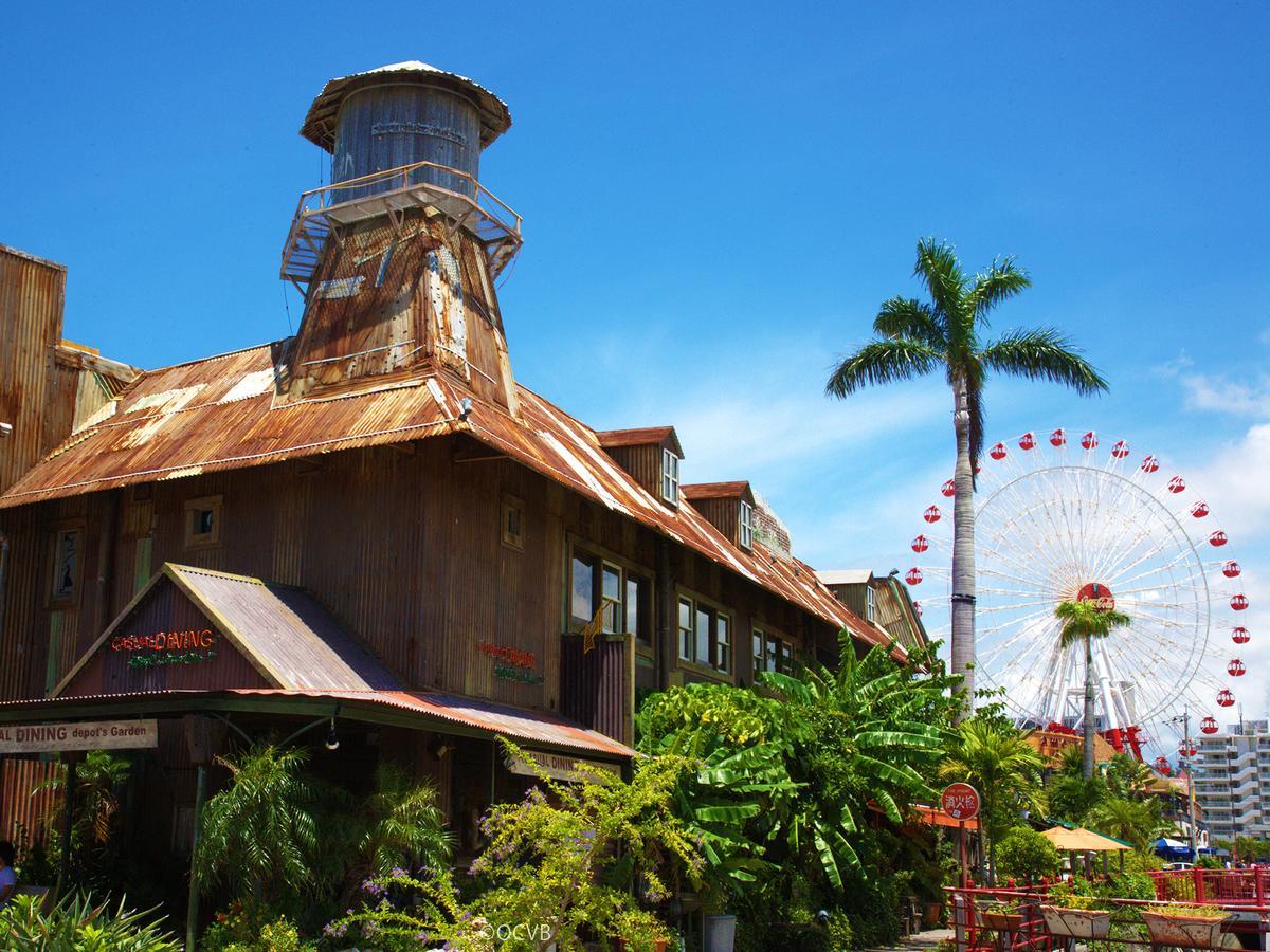 La'Gent Hotel Okinawa Chatan Hotel And Hostel Exterior foto